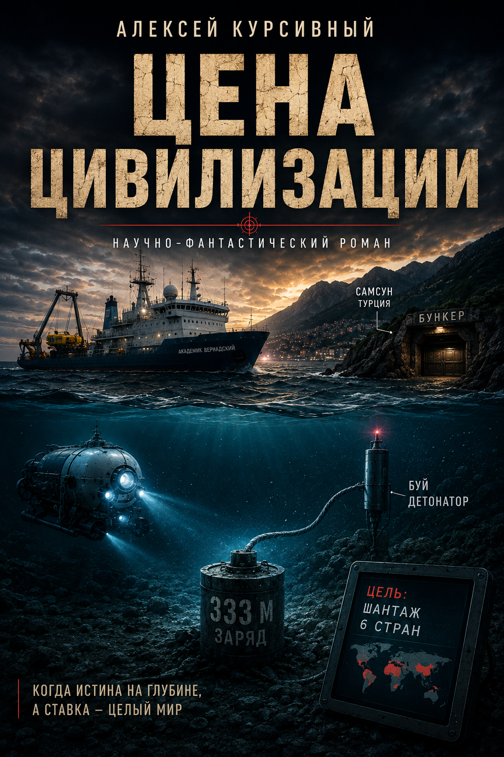 Обложка романа «Цена цивилизации»
